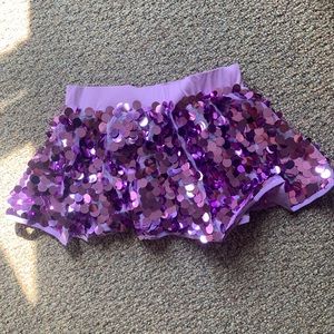 Sequin skirt